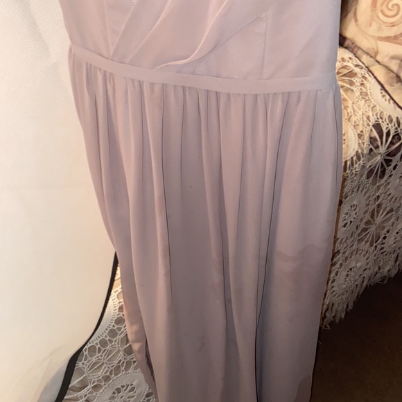 Taupe Azazie bridesmaids dress - Picture 8 of 10